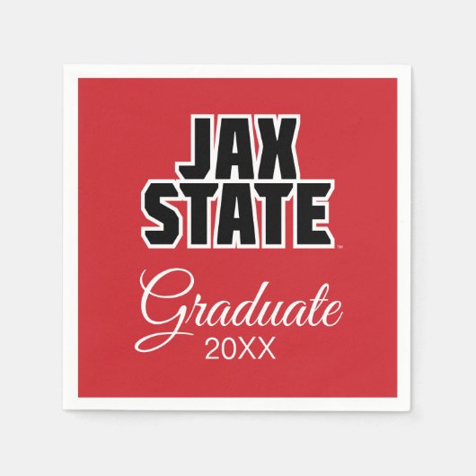 Jacksonville State University Afstuderen Servet (Voorkant)