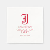 Jacksonville State University Afstuderen Servet (Voorkant)