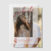 Jacksonville State University Afstuderen Vellum Uitnodigingen (Offset (Koppel))