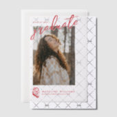 Jacksonville State University Afstuderen Vellum Uitnodigingen (Offset (Uitnodiging))