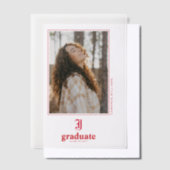 Jacksonville State University Afstuderen Vellum Uitnodigingen (Offset)