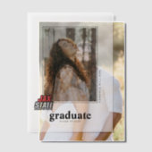 Jacksonville State University Afstuderen Vellum Uitnodigingen (Offset (Koppel))