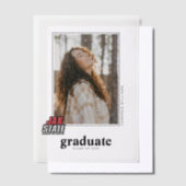 Jacksonville State University Afstuderen Vellum Uitnodigingen (Offset)