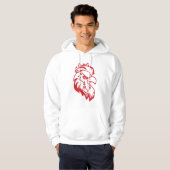 Jacksonville State University Gamecocks Rode gamec Hoodie (Voorkant volledig)