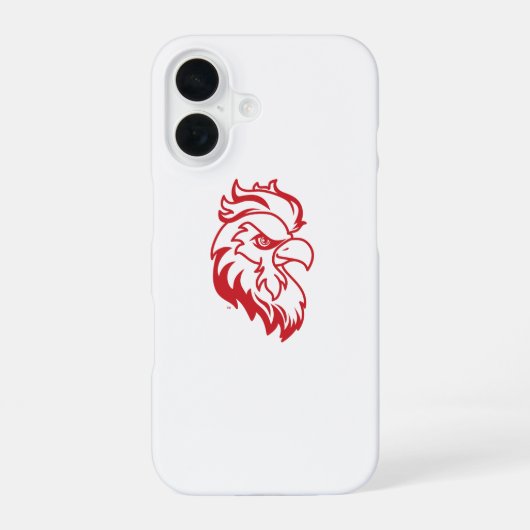 Jacksonville State University Gamecocks Rode gamec iPhone 16 Hoesje (Achterkant)