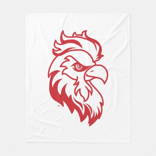 Jacksonville State University Gamecocks Rode gameh Fleece Deken (Voorkant)