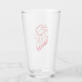 Jacksonville State University Gamecocks Rode gameh Glas (Achterkant)