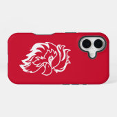 Jacksonville State University Gamecocks Rode gameh iPhone 16 Hoesje (Achterkant horizontaal)