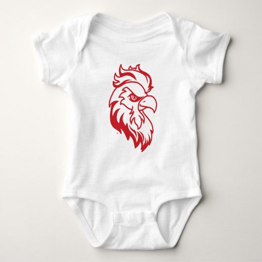 Jacksonville State University Gamecocks Rode gameh Romper (Voorkant)