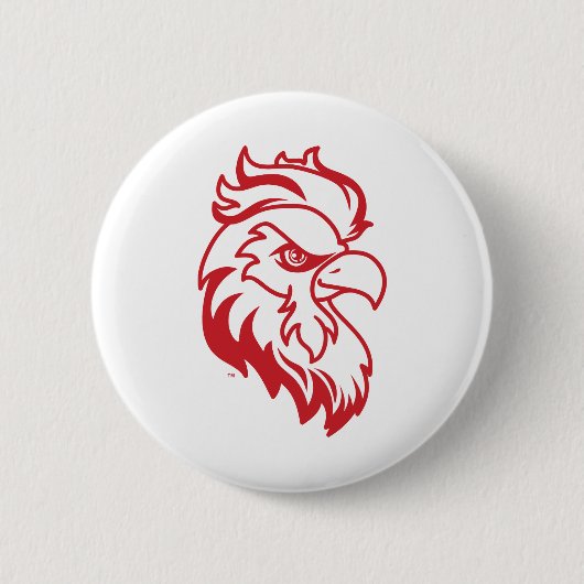 Jacksonville State University Gamecocks Rode gameh Ronde Button 5,7 Cm (Voorkant)