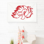 Jacksonville State University Gamecocks Rode gameh Spandoek (Insitu)