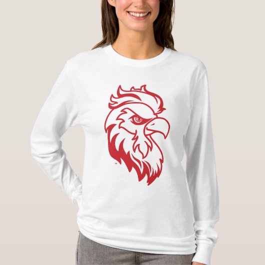 Jacksonville State University Gamecocks Rode gameh T-shirt (Voorkant)