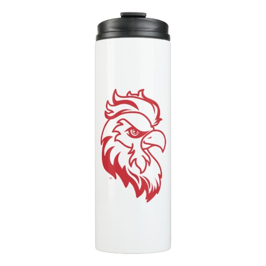 Jacksonville State University Gamecocks Rode gameh Thermosbeker (Voorkant)