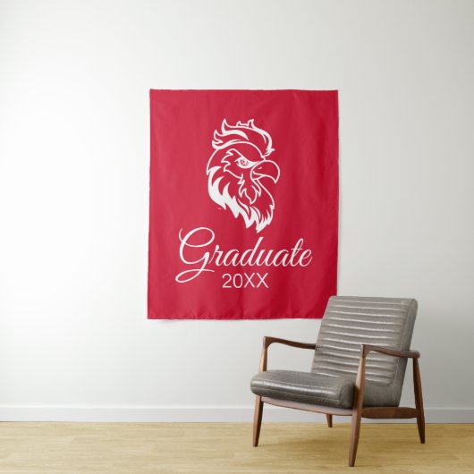 Jacksonville State University Gamecocks Rode gameh Wandkleed (In situ)