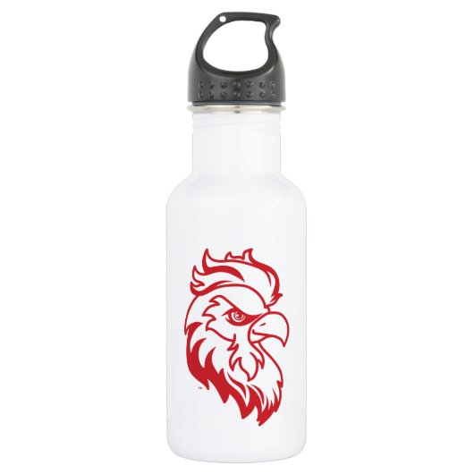 Jacksonville State University Gamecocks Rode gameh Waterfles (Voorkant)