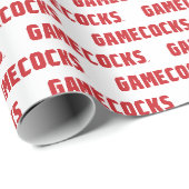 Jacksonville State University Gamecocks Rode Logo Cadeaupapier (Rol Hoek)