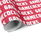 Jacksonville State University Gamecocks Rode Logo Cadeaupapier (Rol Hoek)