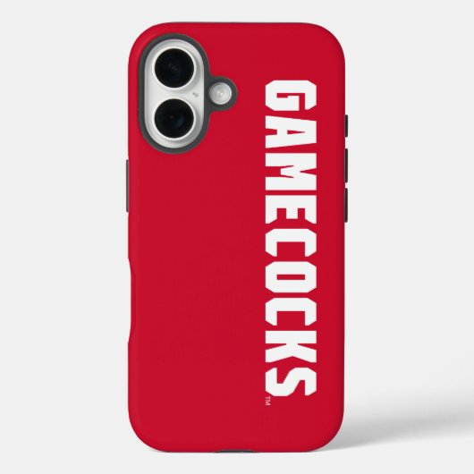 Jacksonville State University Gamecocks Rode Logo Case-Mate iPhone Case (Achterkant)