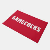 Jacksonville State University Gamecocks Rode Logo Deurmat (Schuin)
