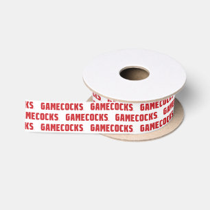 Jacksonville State University Gamecocks Rode Logo Satijnen Lint