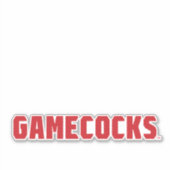 Jacksonville State University Gamecocks Rode Logo Sticker (Voorkant)