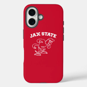 Jacksonville State University JAX State Gamecocks iPhone 16 Hoesje