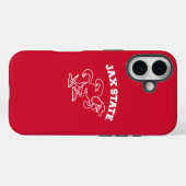 Jacksonville State University JAX State Gamecocks Case-Mate iPhone Case (Achterkant (horizontaal))
