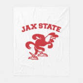 Jacksonville State University JAX State Gamecocks Fleece Deken (Voorkant)