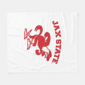 Jacksonville State University JAX State Gamecocks Fleece Deken (Voorkant (Horizontaal))