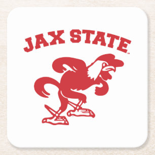 Jacksonville State University JAX State Gamecocks Kartonnen Onderzetters