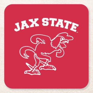 Jacksonville State University JAX State Gamecocks Kartonnen Onderzetters