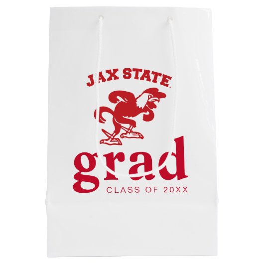 Jacksonville State University JAX State Gamecocks Medium Cadeauzakje (Achterkant)
