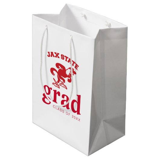 Jacksonville State University JAX State Gamecocks Medium Cadeauzakje (Achterkant Gekanteld)