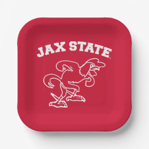 Jacksonville State University JAX State Gamecocks Papieren Bordje