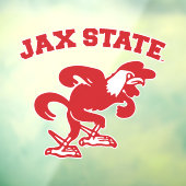 Jacksonville State University JAX State Gamecocks Raamsticker (Vel 3)