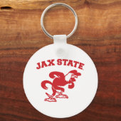 Jacksonville State University JAX State Gamecocks Sleutelhanger (Voorkant)