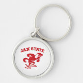 Jacksonville State University JAX State Gamecocks Sleutelhanger (Voorkant)