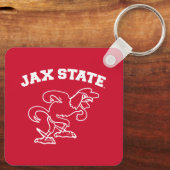 Jacksonville State University JAX State Gamecocks Sleutelhanger (Achterkant)