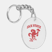 Jacksonville State University JAX State Gamecocks Sleutelhanger (Voorkant Links)