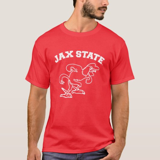 Jacksonville State University JAX State Gamecocks T-shirt (Voorkant)