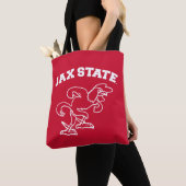 Jacksonville State University JAX State Gamecocks Tote Bag (Dichtbij)