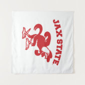 Jacksonville State University JAX State Gamecocks Wandkleed (Voorkant (horizontaal))
