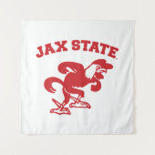 Jacksonville State University JAX State Gamecocks Wandkleed (Voorkant)
