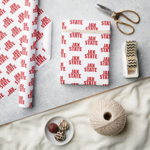 Jacksonville State University JAX STATE Krachtig R Cadeaupapier