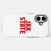 Jacksonville State University JAX STATE Krachtig R Case-Mate iPhone Case (Achterkant (horizontaal))