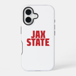 Jacksonville State University JAX STATE Krachtig R iPhone 16 Hoesje