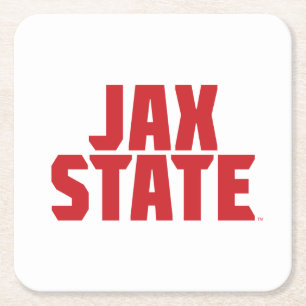 Jacksonville State University JAX STATE Krachtig R Kartonnen Onderzetters