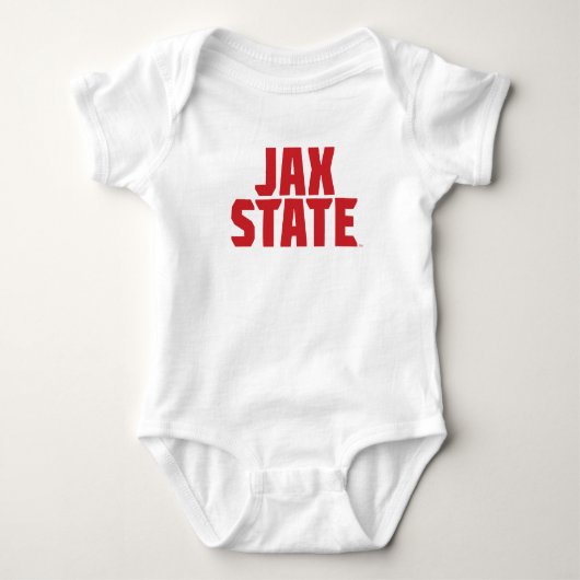 Jacksonville State University JAX STATE Krachtig R Romper (Voorkant)