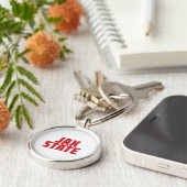 Jacksonville State University JAX STATE Krachtig R Sleutelhanger (Zijkant)