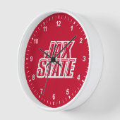 Jacksonville State University JAX STATE Logo (Hoek)